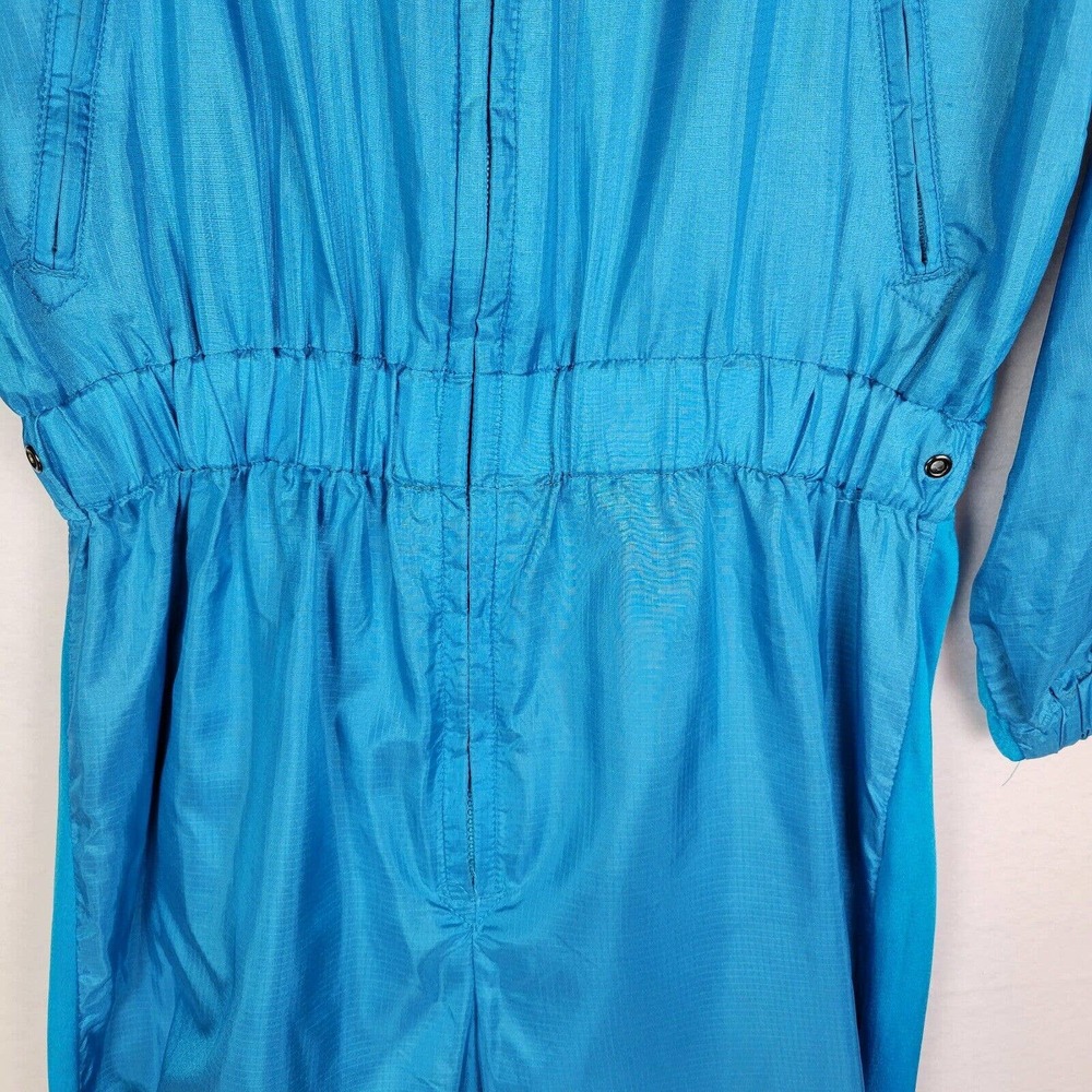 Descente Mens Ski Suit One Piece Size XS Blue Winter Sports Zip Outdoor Vintage - Picture 3 of 11